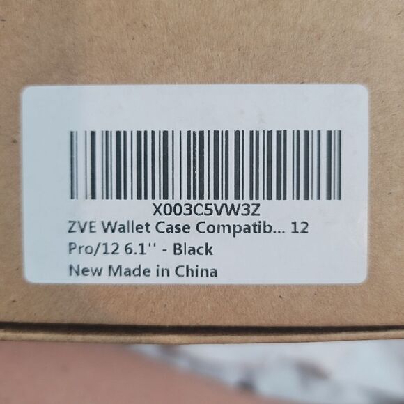 NIB- ZVE IPhone 12 Pro Wallet Case - Picture 10 of 11
